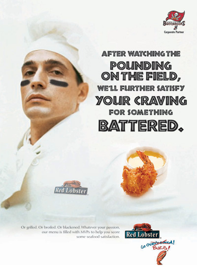 Red Lobster Buccaneer Program Ad